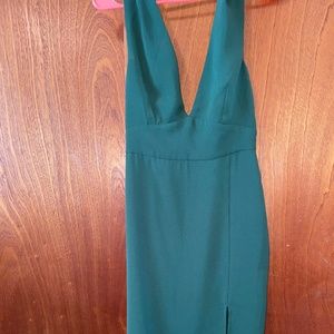 Green dress
